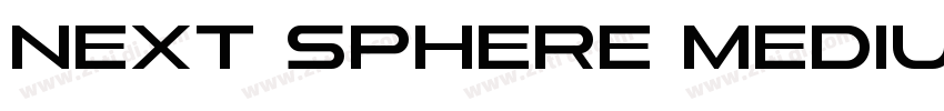 Next Sphere Medium字体转换